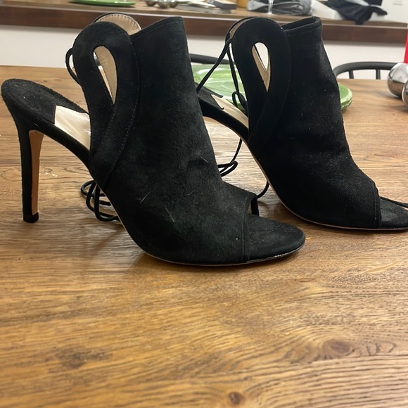 Isa tapia Ellen lace up suede heels size 39 - Picture 2 of 4